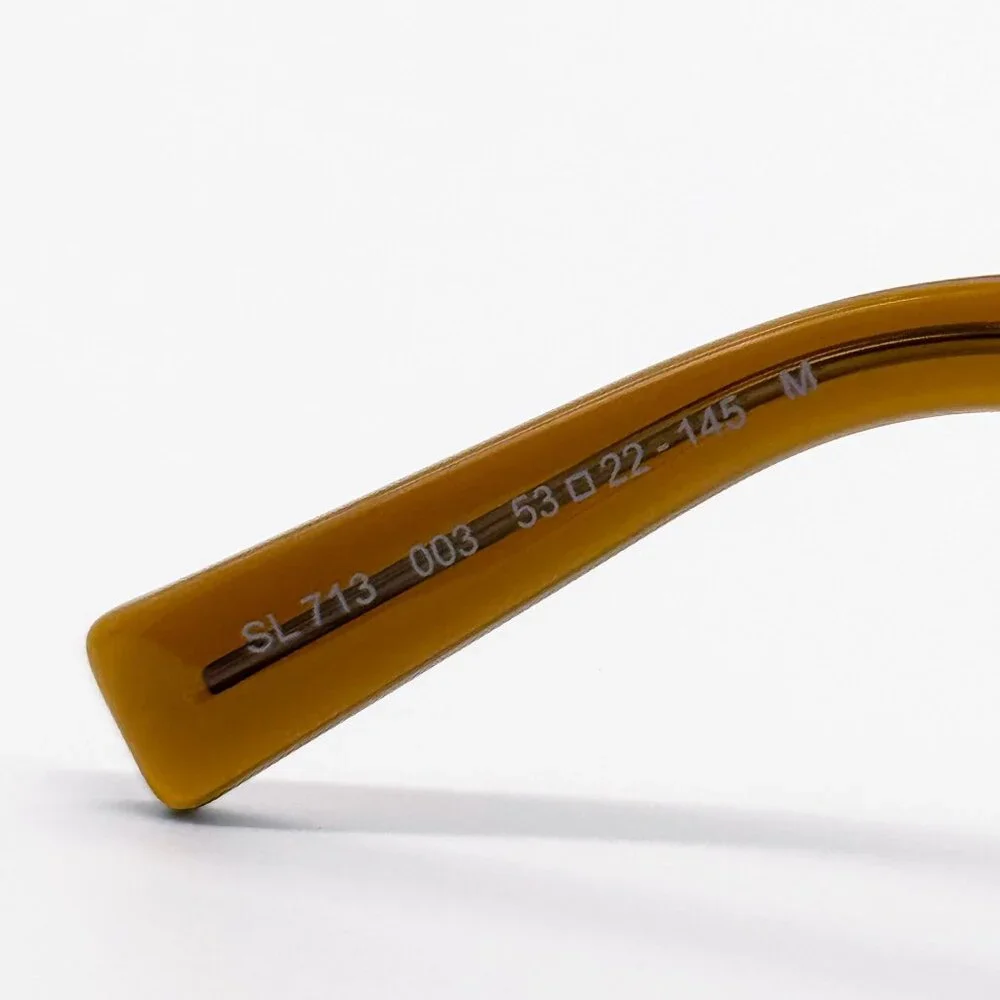 NEW SAINT LAURENT SUNGLASSES SL713 003 BROWN UNISEX - Picture 8 of 10